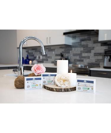 Health and Wisdom Magnesium Citrus Soap Bar 4oz | Pure Magnesium Essential Oil and Aloe Vera | Moisturizing Hand & Shower Soap - Buy Online on GoSupps.com