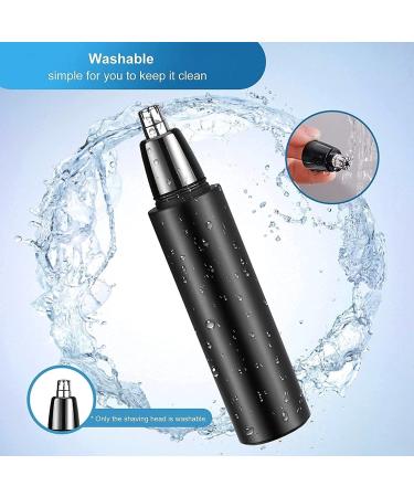 Professional Painless Nose Hair Trimmer for Men & Women - USB Rechargeable Waterproof Dual Edge Blades Easy to Clean & Use - Buy Online on GoSupps.com