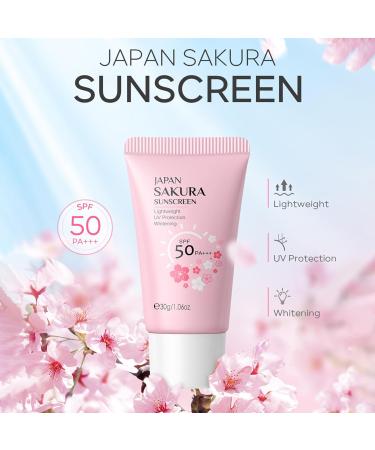 WJnflQN Sunscreen SPF 50 PA+++ Sunscreen Lotion Moisturizing NonGreasy Sunscreen 30g For Sensitive Skin Daily Use Outdoor Sports - Buy Online on GoSupps.com