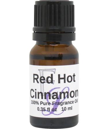 Red Hot Cinnamon Fragrance Oil by Eclectic Lady 10 ml Premium Long Lasting Diffuser Scent Aromatherapy