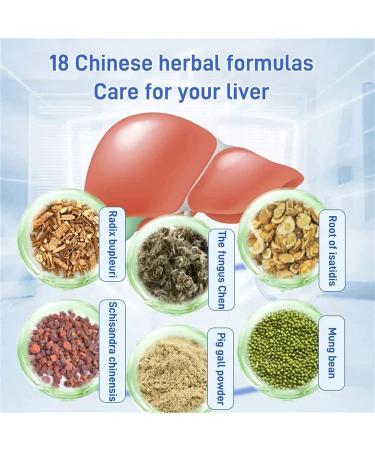 Daily Liver Nourishing Tea 18-Flavor Herbal Chrysanthemun Cassia Seeds Liver Soothing Tea 18 flavors liver care tea Nourishing Liver and Protecting Liver Tea Health Preserving Tea (1 boxs) - Buy Online on GoSupps.com
