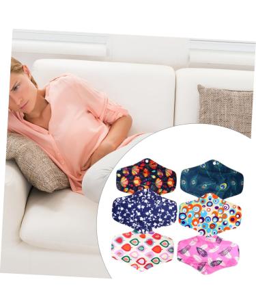 CliSpeed 6-Piece Storage Bags for Women's Menstrual Pads | Absorbent & Water-Resistant | 18.5x14cm | Carbon Fiber Frame | Perfect for Travel & Organization - Buy Online on GoSupps.com