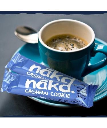 Nakd Cashew Cookie Raw Fruit and Nut Bar 35g - Buy Online on GoSupps.com