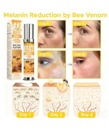 Helbr Bee Venom Firming Eye Cream 2PCS Anti-Aging Firming Lifting & Hydrating Bee Venom Cream for All Skin Types Bee Venom Skin Treatment to Reduce Wrinkles and Fine Lines 1.04oz - Buy Online on GoSupps.com