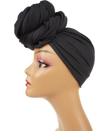 YOUR SMILE Long Stretch Turban Head Wrap for Black Women - Large Jersey Scarf for Braids & Dreadlocks - Buy Online on GoSupps.com