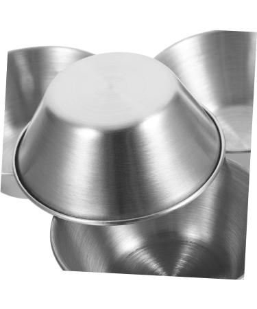 Zerodeko 4pcs Sauce Cup Dressing Container I Am Willow Vinegar Dispenser Restaurant Condiment Cups Seasoning Boxes Dipping Cups 304 Stainless Steel Ketchup Salad Dressing - Buy Online on GoSupps.com