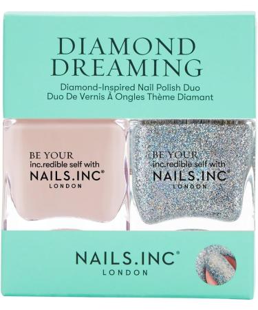 Nails.INC Diamond Dreaming Nail Polish Duo 28ml - Buy Online on GoSupps.com