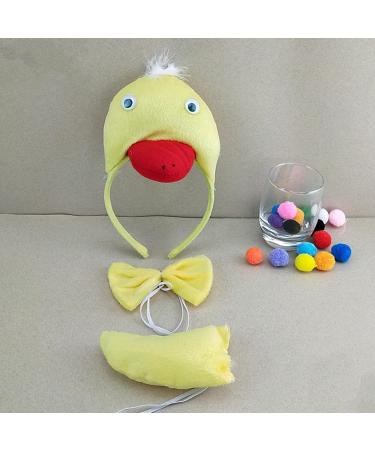 Skirt Duck Geese Headbands Collar Tail Animal Geese Hair Hoop for Kids Shows Duck Animal Hairbands Cartoon Costume - Buy Online on GoSupps.com