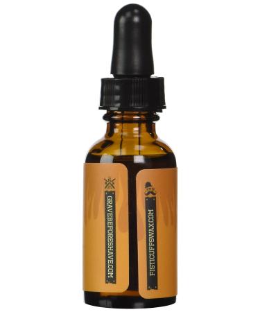 Grave Before Shave Viking Blend Beard Oil 1 Fl Oz - Natural Formula for Men's Grooming - Buy Online on GoSupps.com