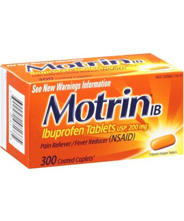 Motrin IB 300 caps 200 mg