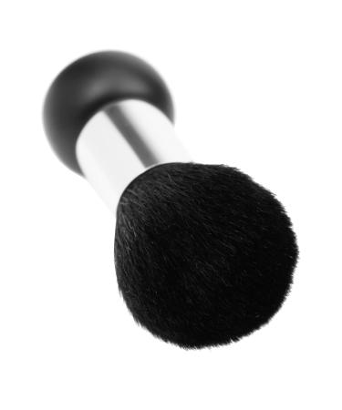 Fantasia Stand Powder Brush - Natural Hair 11cm Height Black/Silver | Premium Makeup Brush for Flawless Application - Buy Online on GoSupps.com