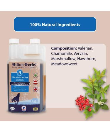 Hilton Herbs Calm and Collected Gold 1 Litre - Buy Online on GoSupps.com