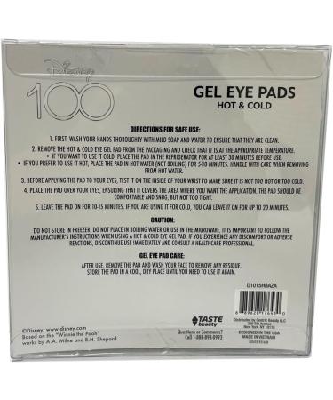 Shop Taste Beauty x Disney Hot & Cold Gel Eye Pads - 2-Pair Set Multicolor | International Shipping Available - Buy Online on GoSupps.com