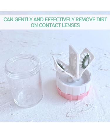 kuryt Contact Lens Cases Barrel 5 Pcs Colorful Contact Lens Cases Manually Rotating Contact Lens Cleaning Container Crazy Contact Lenses Case Box Effectively Remove Dirt from Contact Lenses - Buy Online on GoSupps.com