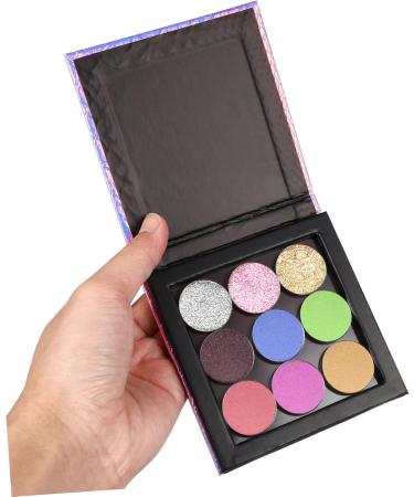 Buy Magnetic Makeup Palette Set - Empty Cosmetics Holder for Eyeshadow & Blush - Ideal for Travel - Buy Online on GoSupps.com