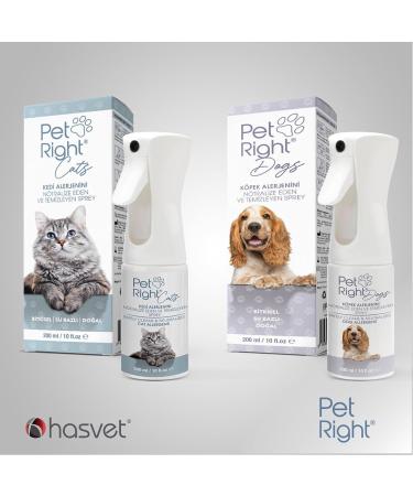 Pet Right Dog Allergy Relief Spray 200ml - Safely Cleans and Neutralizes Dog Allergens for Humans | Freshens and Cleans Air | Safe for Use on Furniture - Buy Online on GoSupps.com