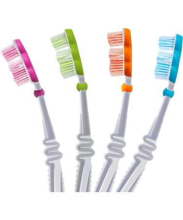 Dr. Best Polimed Toothbrush - Soft (2 Pack) for Up to 49% Better Cleaning in Hard-to-Reach Areas - International Shipping Available - Buy Online on GoSupps.com