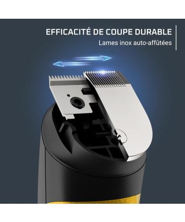 Rowenta TN8940 Hair Clipper - Black Barber Set with 8 Accessories | International Shipping Available - Buy Online on GoSupps.com
