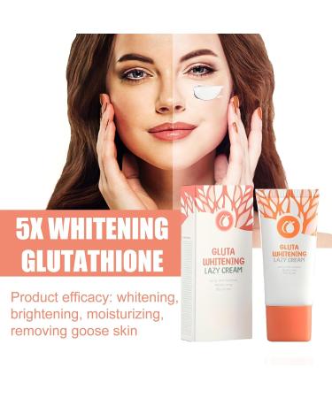 Shantou Ouhoe Glutathione Luminous Lazy Cream brightening and firming facial care moisturizing tightens and smoothes the skin antiwrinkle ideal for a makeupfree look - Buy Online on GoSupps.com