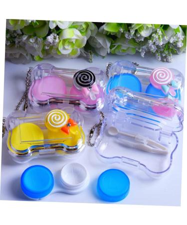 Hapinary Small Cosmetic Containers Set - Cute Organizer for Women | Multi-Functional Plastic Cases for Glasses & Makeup - Buy Online on GoSupps.com
