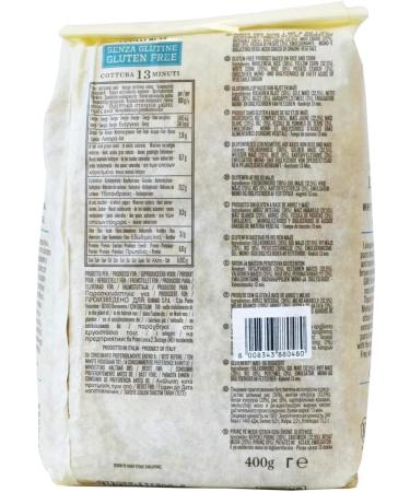  Italian Gourmet E.R. Rummo Pasta Fusilli N 48 senza Glutine gluten-free 100% Italian gluten-free pasta 400g + Italian Gourmet polpa 400g - Buy Online on GoSupps.com