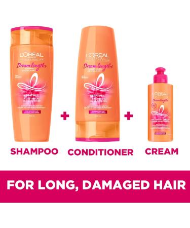 L Or al Paris Dream Lengths Savior Mask Hair Mask for Long Damaged Hair Formulated with Castor Oil & Keratin to Regenerate Damaged Length 300ml - Buy Online on GoSupps.com
