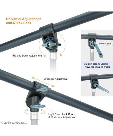 Adjustable Overhead Light Boom Arm with Universal Tripod Clamp - LINCO Lincostore 4255K - Buy Online on GoSupps.com
