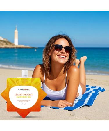 Buhygn Sunscreen Travel Protector Lightweight Moisturizing Sunscreen Present of Care Allround Outdoor Shield 50ml for Outdoor Activities Travel Sports and Summer Use - Buy Online on GoSupps.com