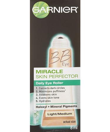 Garnier BB Eye Miracle Skin Perfector Roller Light/Medium 0.27oz - Buy Online on GoSupps.com