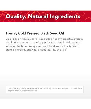 Physician's Strength Black Seed Oil Gelcaps - 90 Softgels - Supports Healthy Body Response - Freshly Cold Pressed - Non-GMO - 45 Servings - Buy Online on GoSupps.com