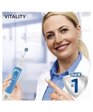 Oral-B CrossAction Vitality Plus Electric Toothbrush - Improve Your Oral Health - Buy Online on GoSupps.com