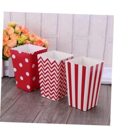 JECOMPRIS 240 Pcs Party Bag Suit for Paper Snowmen Christmas Ornaments Birthjays Goodie Bag Suit Heart Shaped Balloon Snack Packing Mermaid Party Decorations Candy Red Popcorn mediumx5pcs Redx5pcs - Buy Online on GoSupps.com