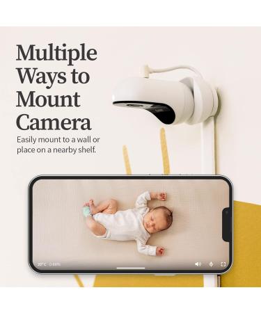 Owlet Monitor Duo 2 - Cam 2 and Smart Sock 3 - Baby Monitor with HD Video Camera - Mint Green - Track Heart Rate Oxygen and Sleep Trends - Night Vision and Audio - Buy Online on GoSupps.com