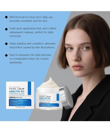rabuu Hydrating Face & Neck Cream - Lightweight Moisturizer For Glowing Skin Day & Night Use Nourishes & Evens Skin Tone - Buy Online on GoSupps.com
