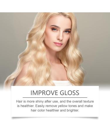 HOUXIANDOU Purple Hair Keratin Hair Treatment Deep Conditioner and Toner Moisturizing Keratin Treatment for Damaged and Dry Hair 1 Bottle - Buy Online on GoSupps.com