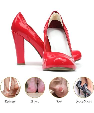 WLLHYF Heel Grips Cushions Inserts - 2 Pairs for Women's Shoes, Back of Heel Protectors and Blisters, Prevent Loose Shoes - Buy Online on GoSupps.com