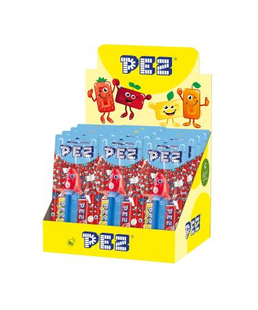 PEZ - Display box of 12 Olympic Games 2024 Blisters (1 dispenser + 2 candy refills) - Limited Edition - Official Licence