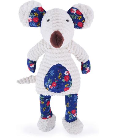 Rosewood Maisie Mouse Dog Toy White/Blue/Pink/Red - Buy Online on GoSupps.com