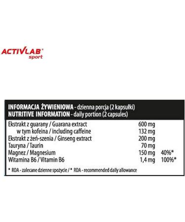  Activlab Activlab Energon X 1000 90 capsule - Buy Online on GoSupps.com
