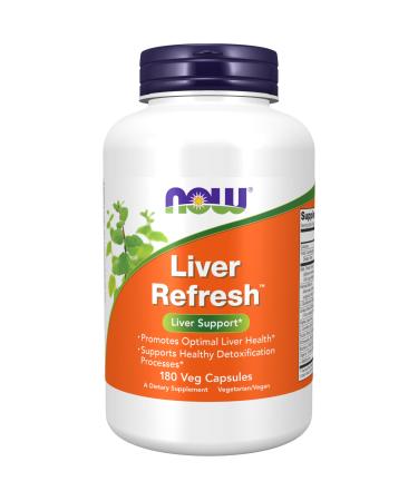 NOW Liver Refresh (Liver Support) - 180 VCaps x 2