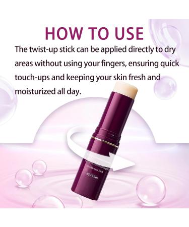 Sunnydeer 2PCS Calcium volume Multi Balm Cementerre - Korean Collagen Moisturizing Stick Anti-Wrinkle Cream for Intensive Repair & Skin Firming on Face Eyes & Neck (purple) - Buy Online on GoSupps.com