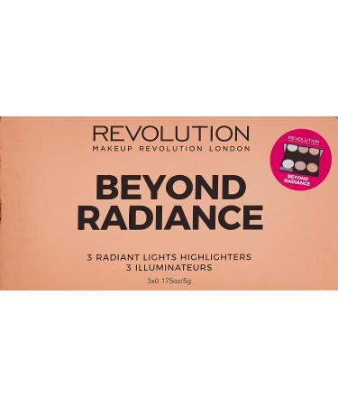 Makeup Revolution Beyond Radiance Highlighter Palette 15g - Illuminate Your Look - Buy Online on GoSupps.com