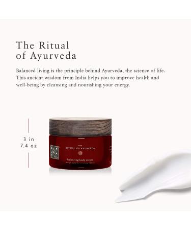 RITUALS Ayurveda Body Cream | Skin Moisturizer with Sunflower Oil, Sweet Almond Oil & Himalaya Honey | 7.4 Fl Oz - Buy Online on GoSupps.com