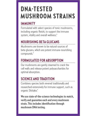 New Chapter LifeShield Immune Support Capsules - Organic Reishi Mushroom, Vegan & Non-GMO - 120 Count - Buy Online on GoSupps.com