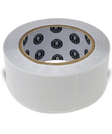 Clear Double Sided Tape - 2 Wide Heavy Duty Adhesive - Strong Sticky - 90ft x 2 - Ideal for Crafts, Posters, Carpets - Wall Safe - Doublesided Stick - Buy Online on GoSupps.com