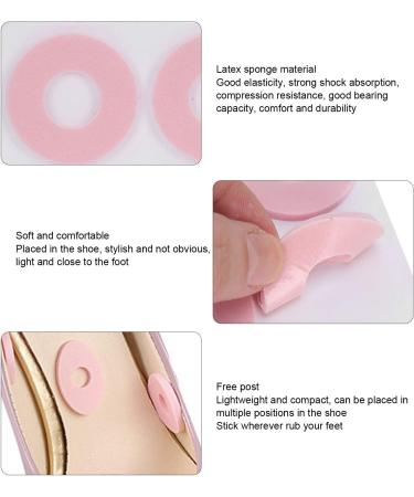 Foot Corn Plaster | Non-Slip Soft Corn Pad for Anti-Wear Comfort | Round Pink L - International Shipping Available - Buy Online on GoSupps.com