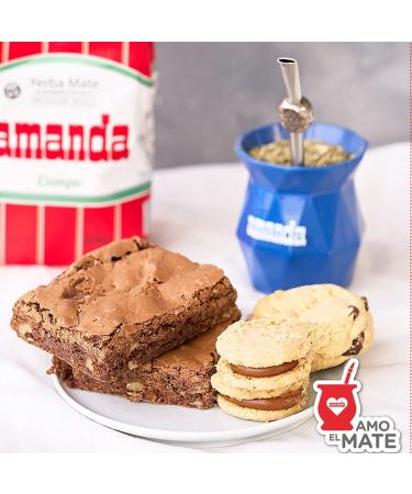 Amanda Yerba Mate Tea Campo 0.5kg - Authentic Argentine Detox & Energy Drink | Premium Mate Tea from Argentina  - Buy Online on GoSupps.com