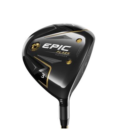 Callaway Epic Flash Star Fairway Wood Right Graphite Ladies 3 Fairway Wood, 15 Degrees