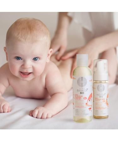 Natura Siberica Organic Little Siberica Massage Oil for Newborns 200ml Gentle Natural Baby Care for Soft Skin - Buy Online on GoSupps.com
