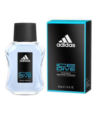 adidas Ice Dive Eau de Toilette 1.7 fl oz (Pack of 1) Notes of Lavender Sandalwood and Vanilla Men's Fragrance Long Lasting Sporty Fragrance Travel Size 1.7 Fl Oz (Pack of 1) Eau De Toilette - Buy Online on GoSupps.com